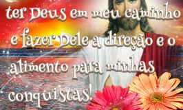 Alimento para minhas conquistas
