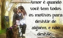 Motivos para desistir