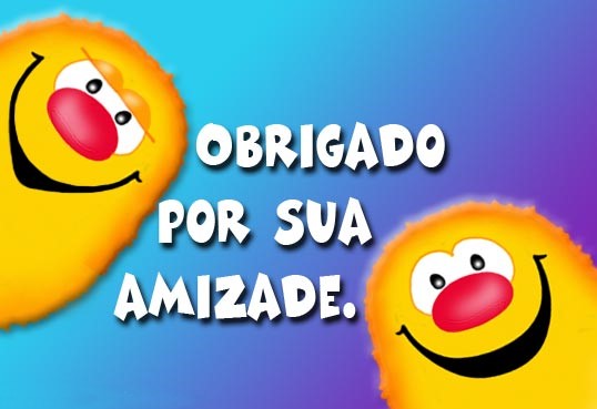 Mensagem de agradecimento pela amizade