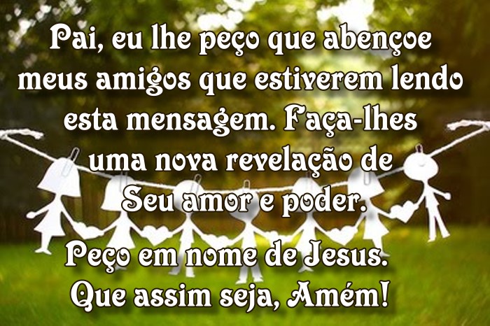 Oração para os amigos