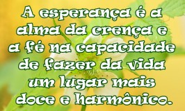 Um lugar mais doce e harmônico